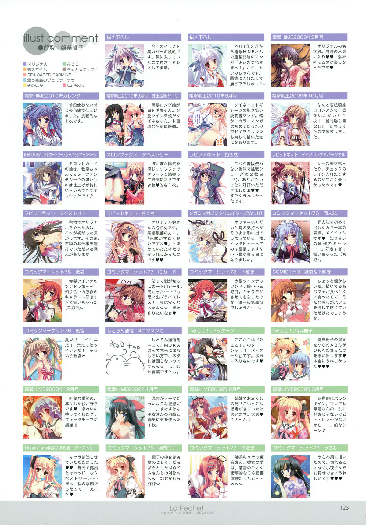 雛祭桃子ARTWORKS - La Pêche!