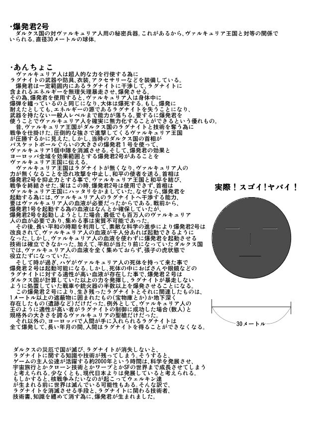 [bol] おまけというか黒歴史