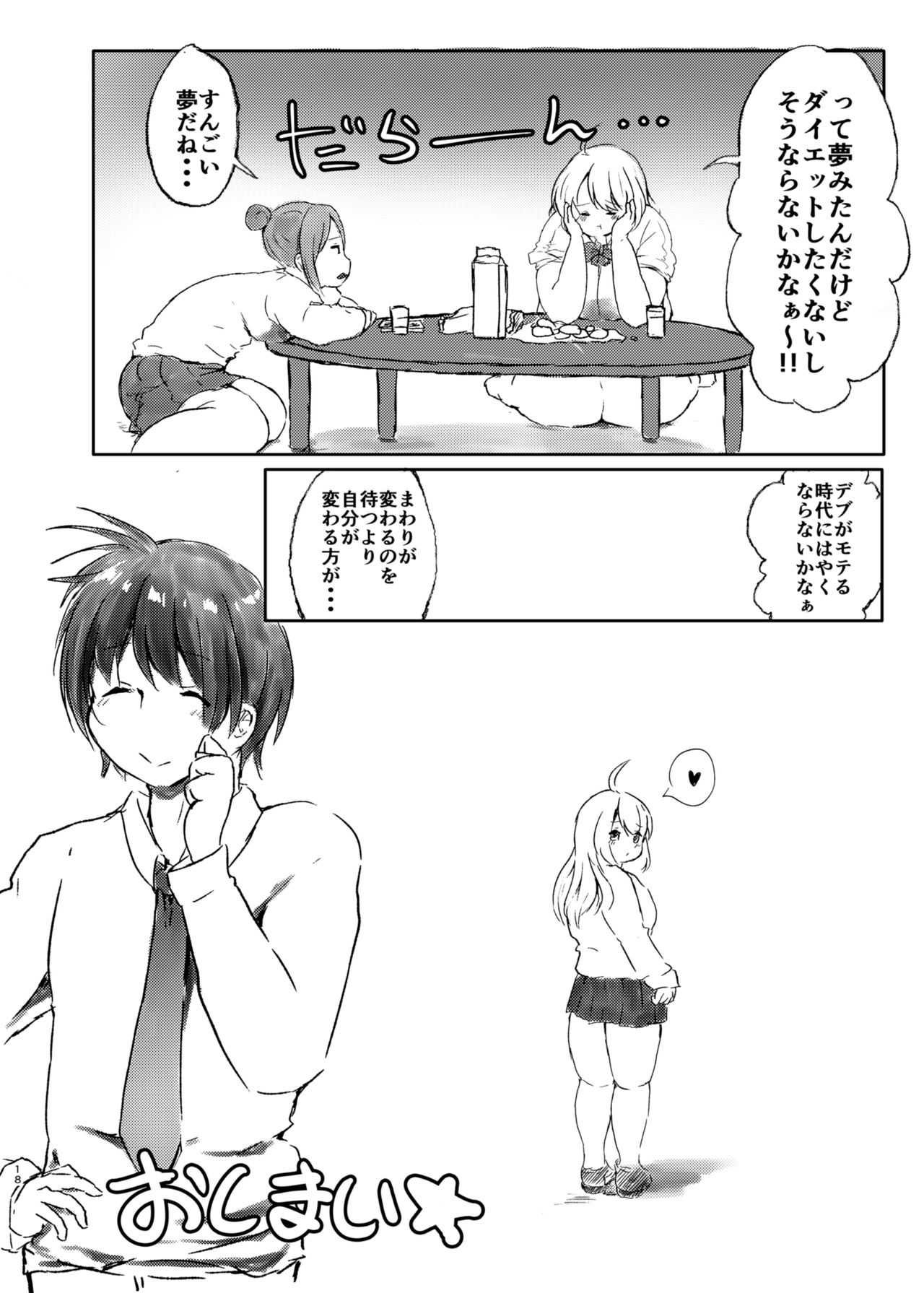 [オーロラミックス (よろず)] ダイエットはおやつのあとで [DL版]