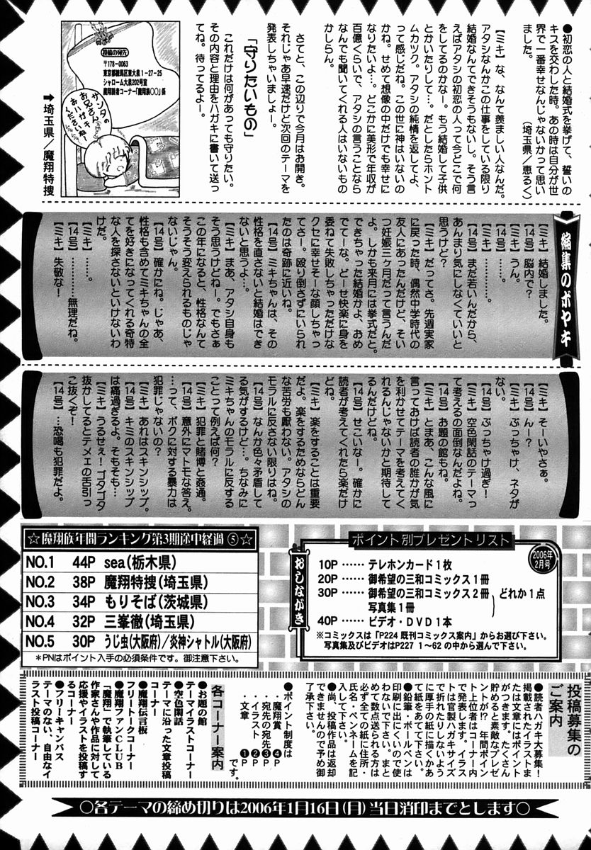 コミック・マショウ 2006年2月号