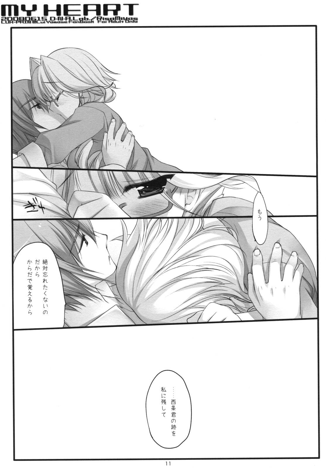 (サンクリ40) [D・N・A.Lab. (ミヤスリサ)] MY HEART (ルクス・ペイン)