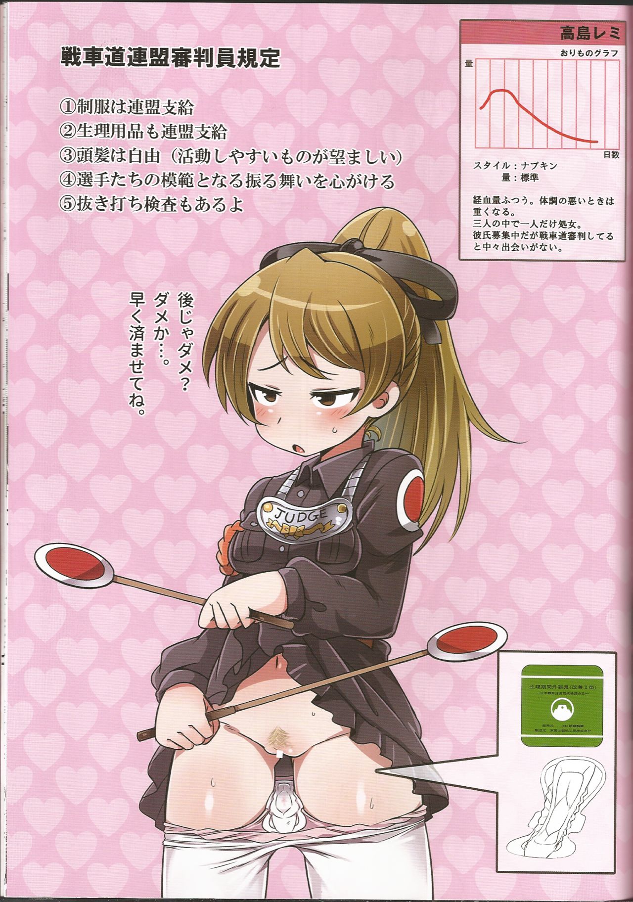 (C91) [富士浅間堂 (よろず)] 戦車道女子生理用品抜き打ち検査合同 全国大会編 (ガールズ&パンツァー)