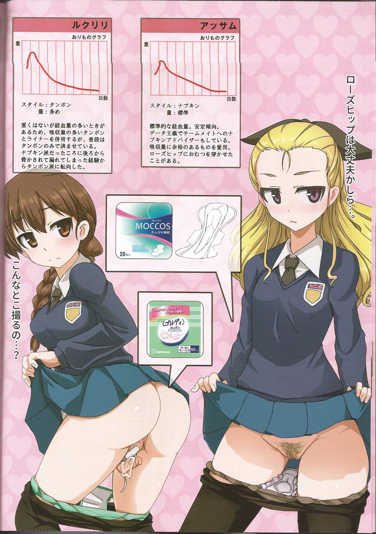 (C91) [富士浅間堂 (よろず)] 戦車道女子生理用品抜き打ち検査合同 全国大会編 (ガールズ&パンツァー)