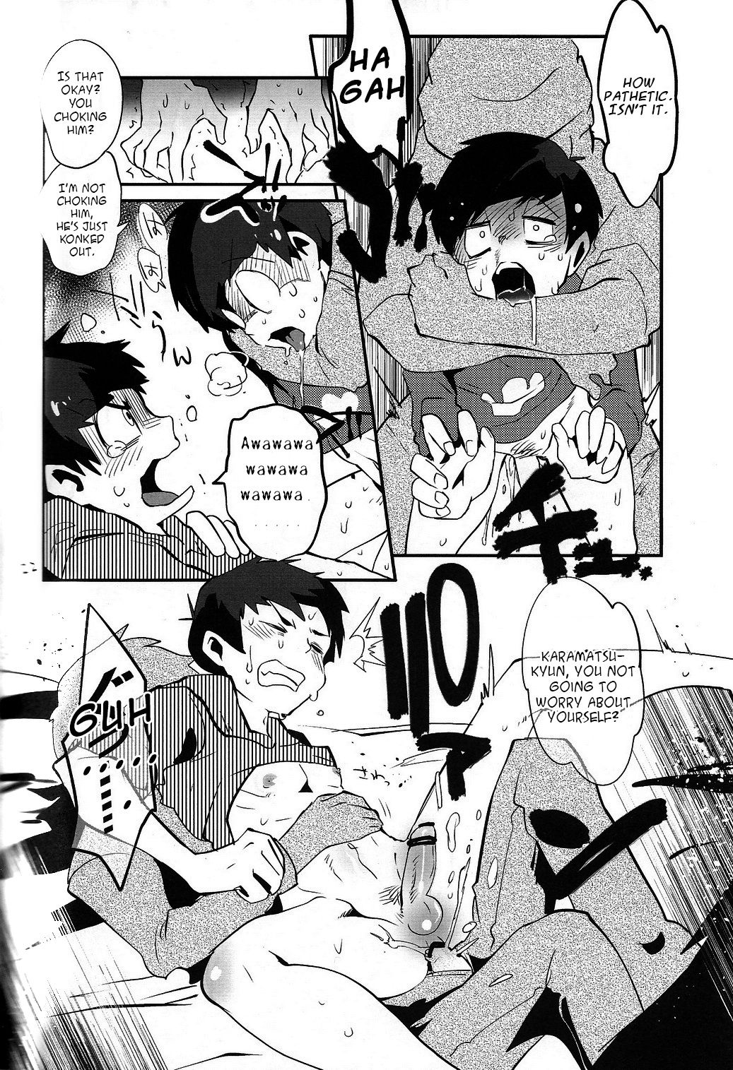 [アサルトマシンガン (テルミン)] 金がないなら体で払ってもらおうじゃねえかEXさん (おそ松さん) [英訳] [2016年1月24日]
