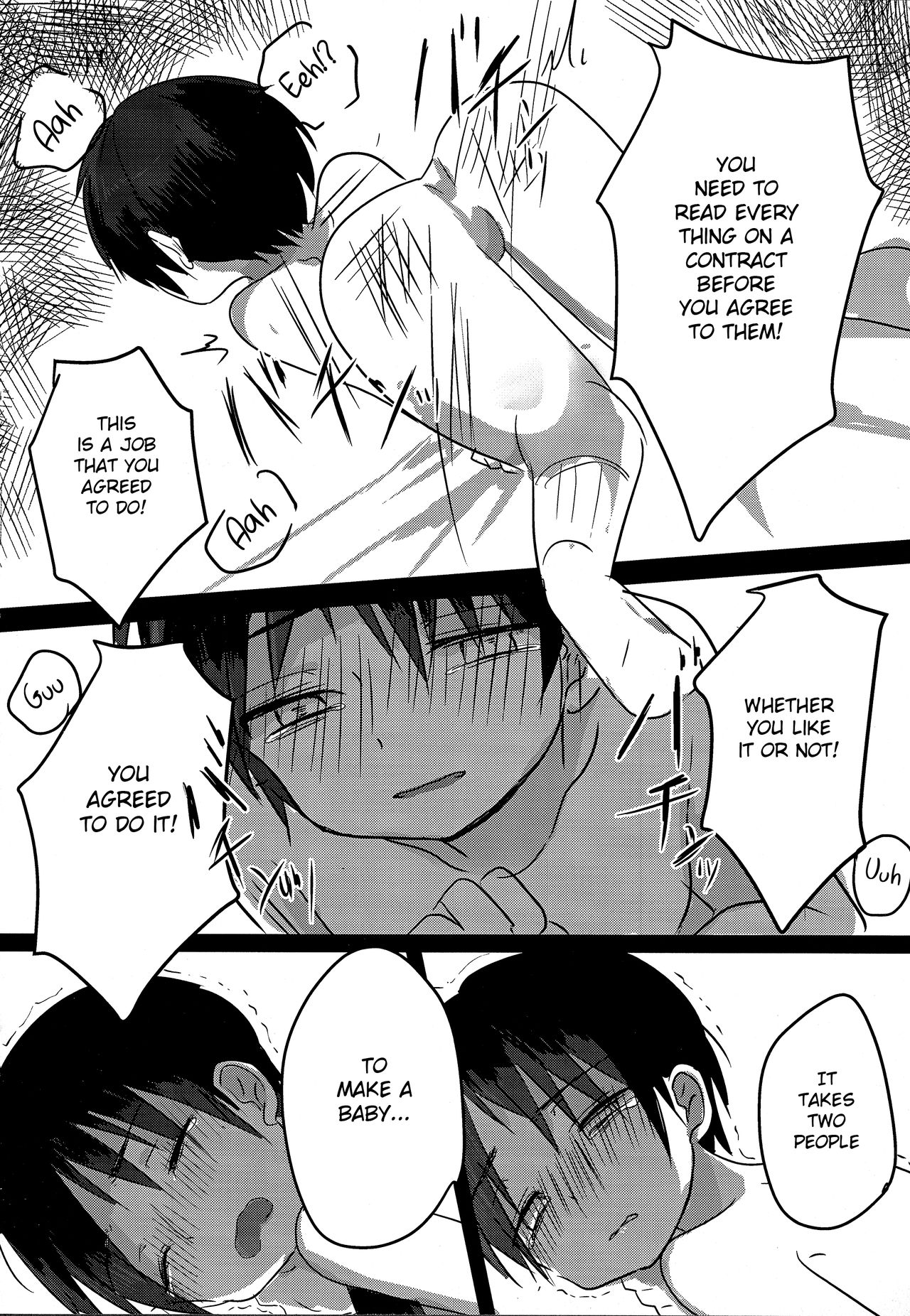 (ショタスクラッチ30) [おさかなプラネット (いちか)] 小学生アルバイト、はじめました。 [英訳]