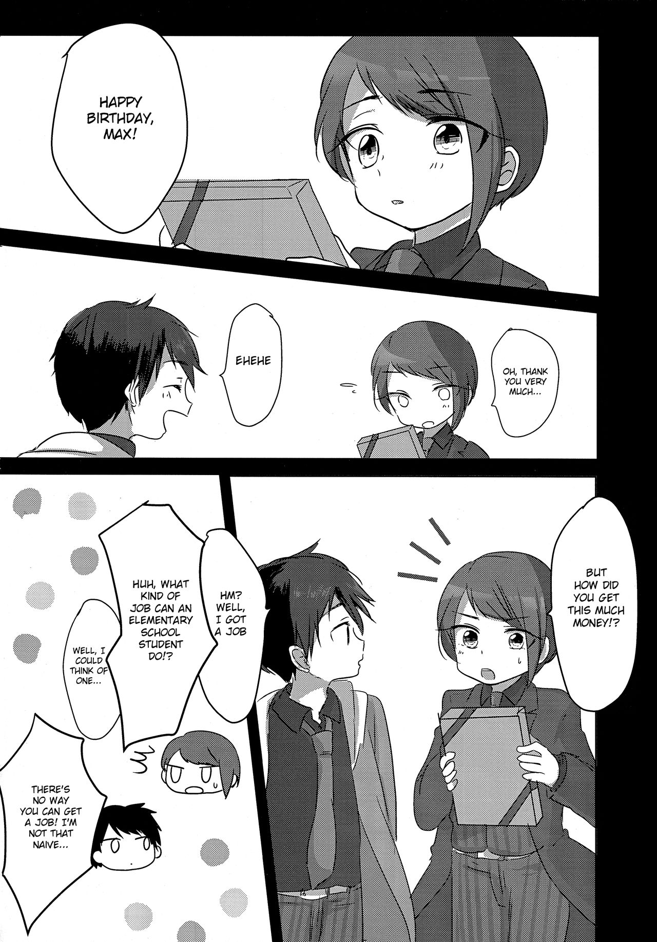 (ショタスクラッチ30) [おさかなプラネット (いちか)] 小学生アルバイト、はじめました。 [英訳]