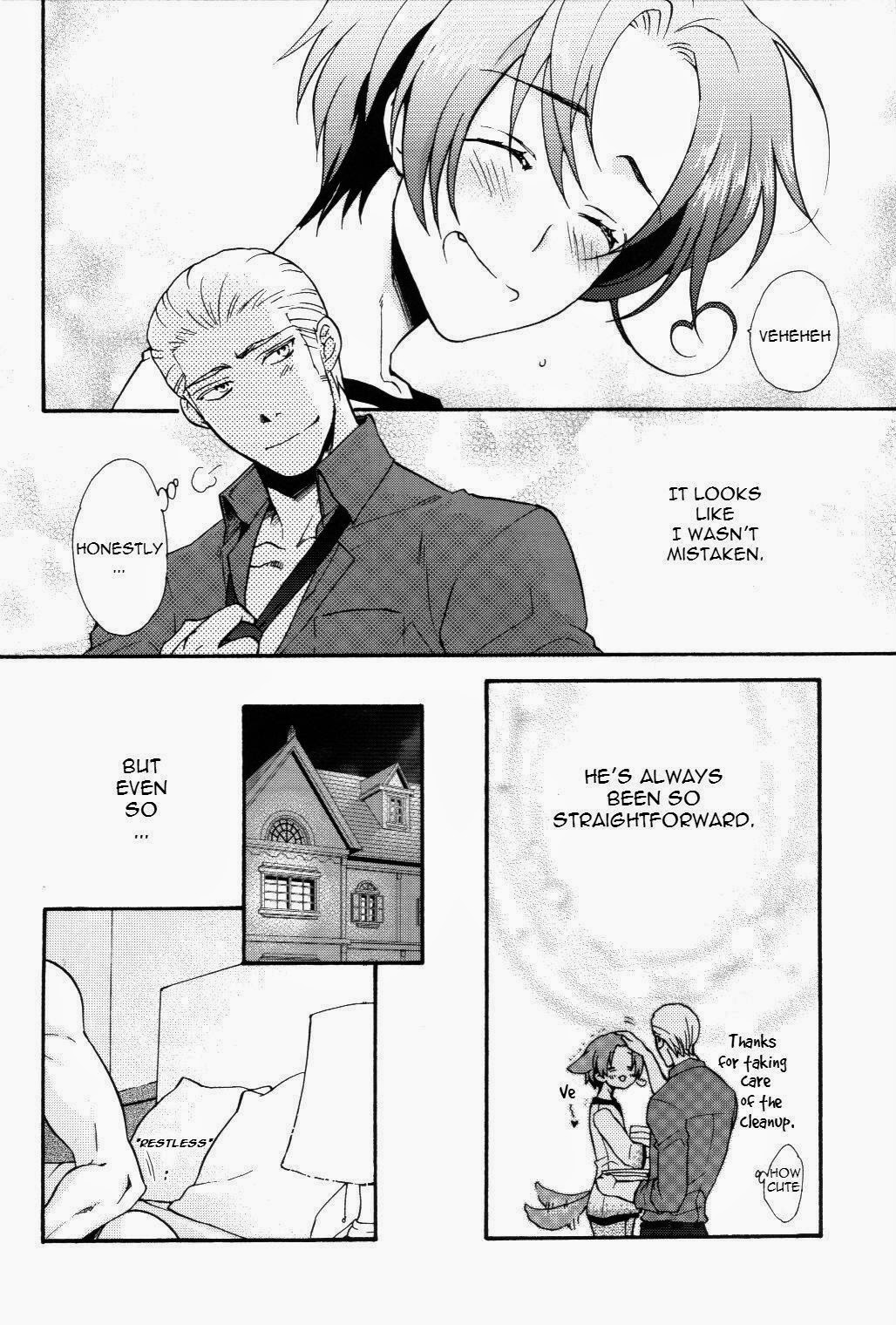 (C86) [鋼鉄朗。 (さきいか。)] なんてかわいい俺の嫁 (Axis Powers ヘタリア) [英訳]