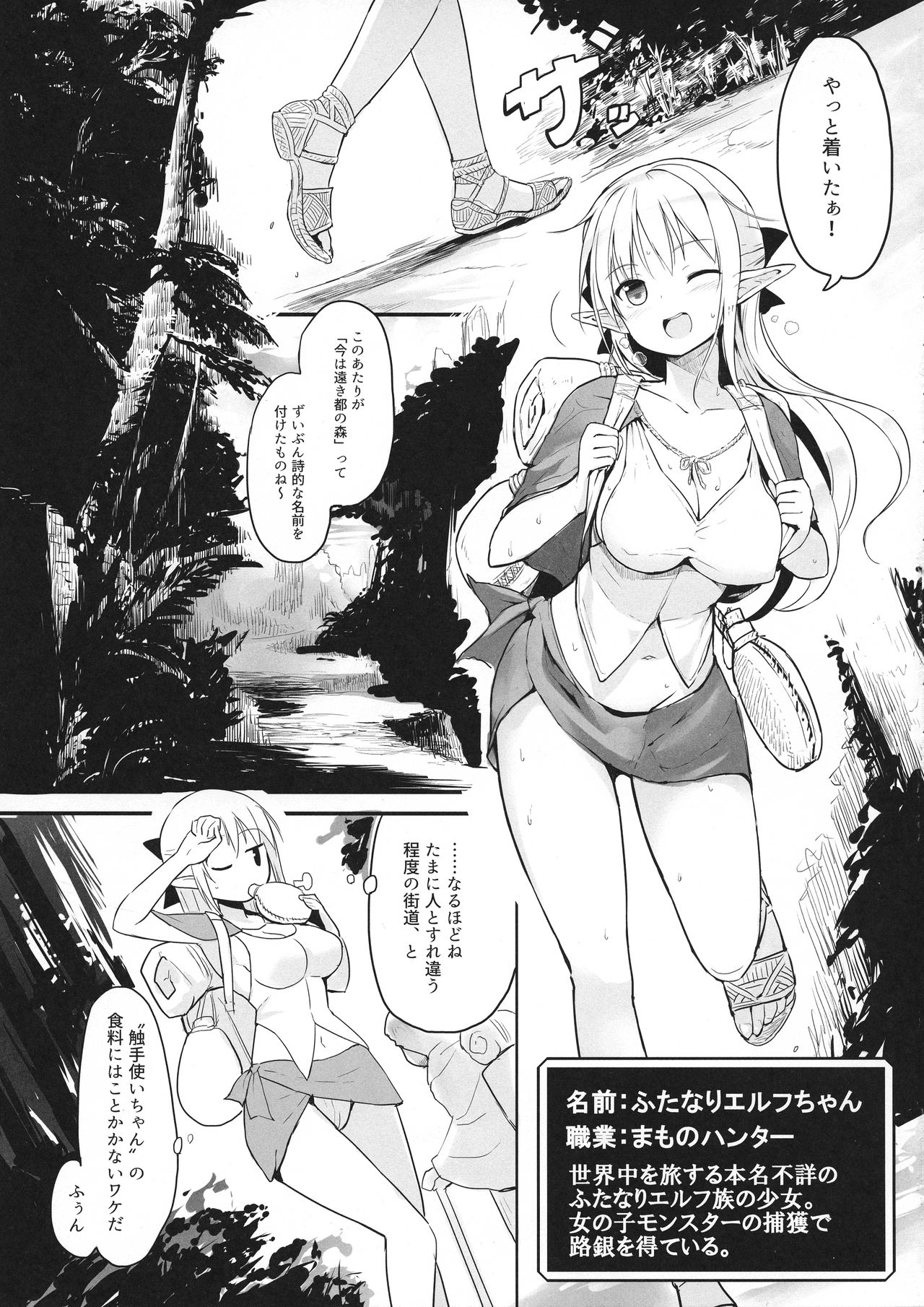 (ふたけっと13.5) [エフ屋 (メッシィ)] ふたなりエルフちゃん