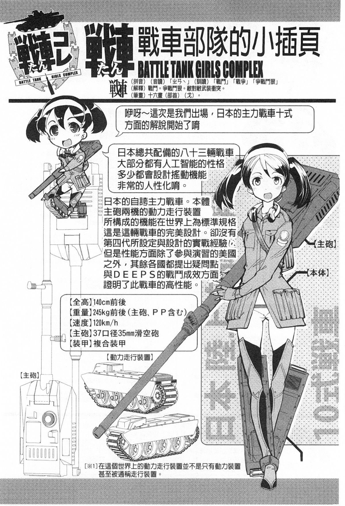[鈴木狂太郎] 戦車コレ [中国翻訳]