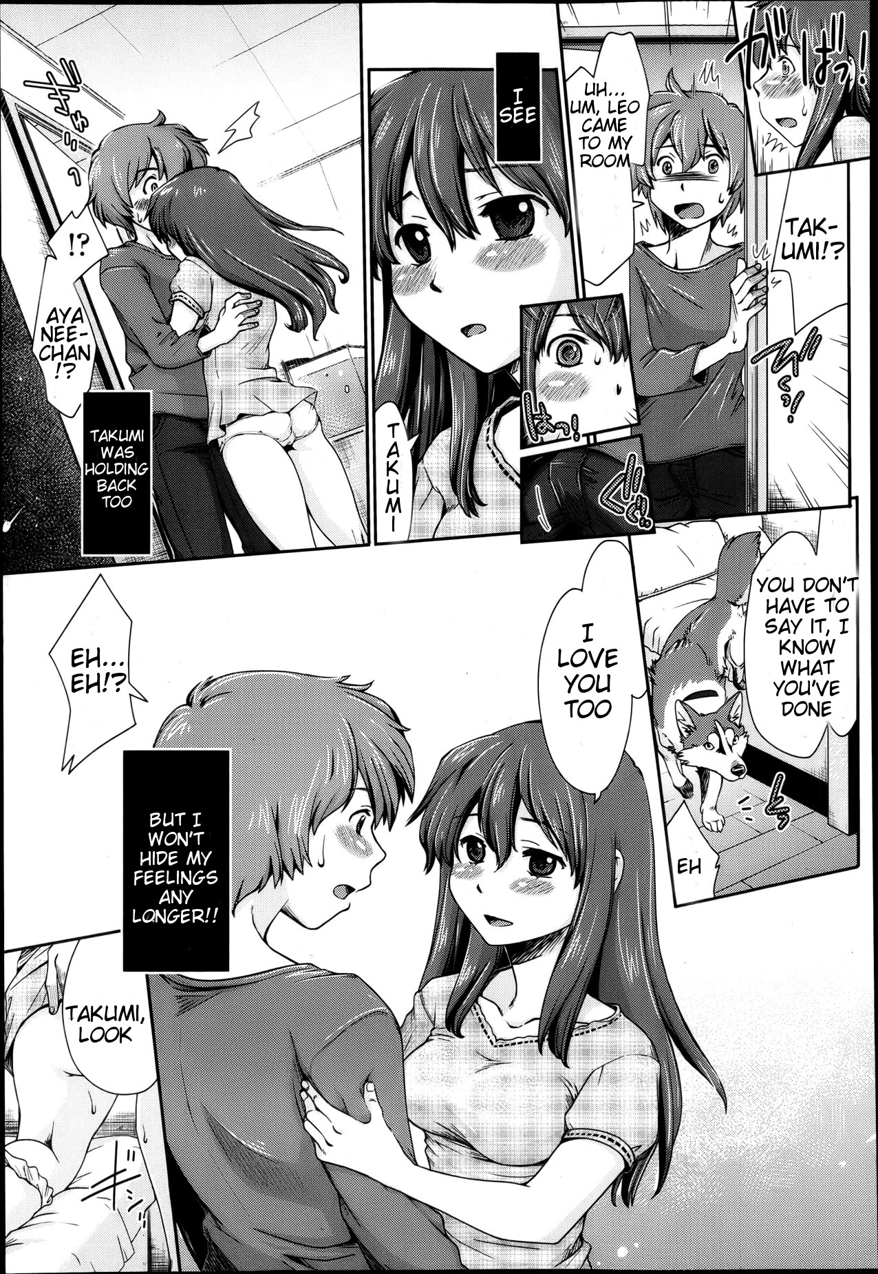 [倉子倉次] へんたい姉弟と犬 (COMIC 天魔 2013年4月号) [英訳] [無修正]