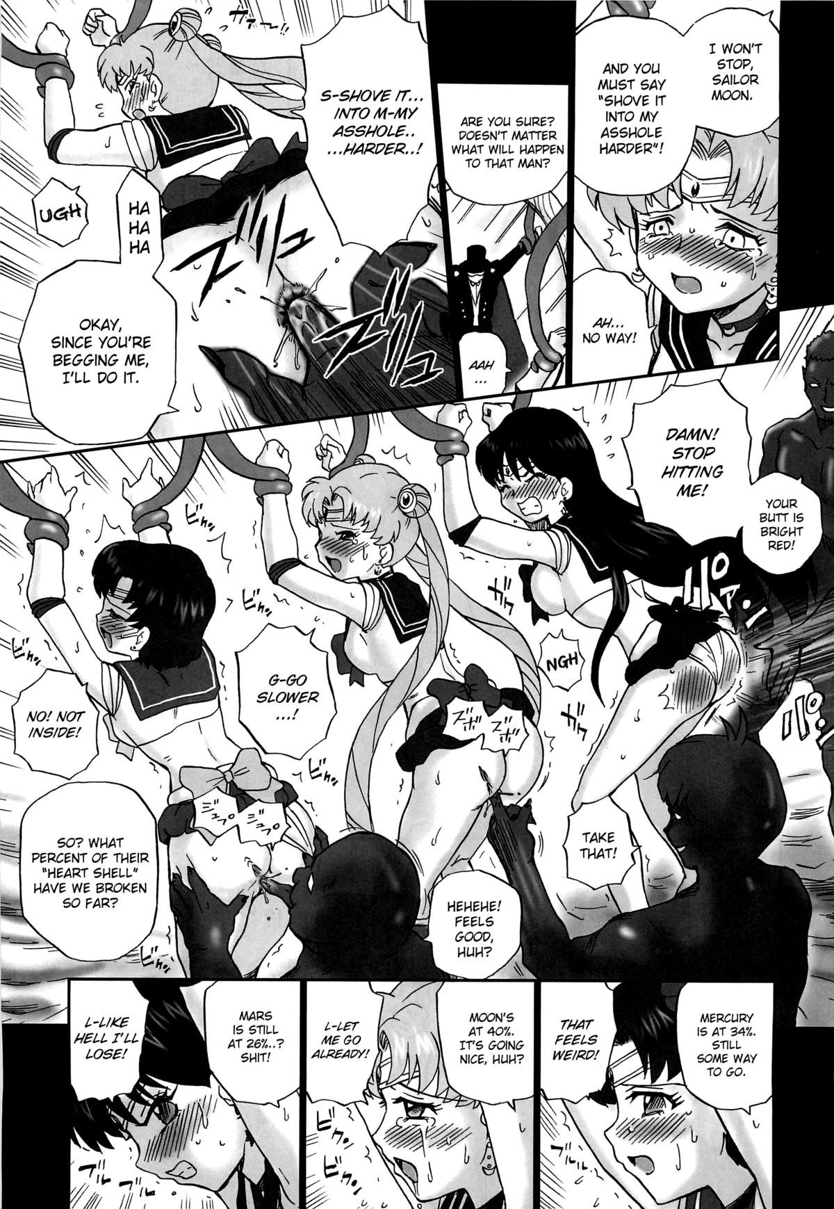 (C82) [Rat Tail (Irie Yamazaki)] TAIL-MAN SAILORMOON 3GIRLS BOOK (美少女戦士セーラームーン) [英訳]