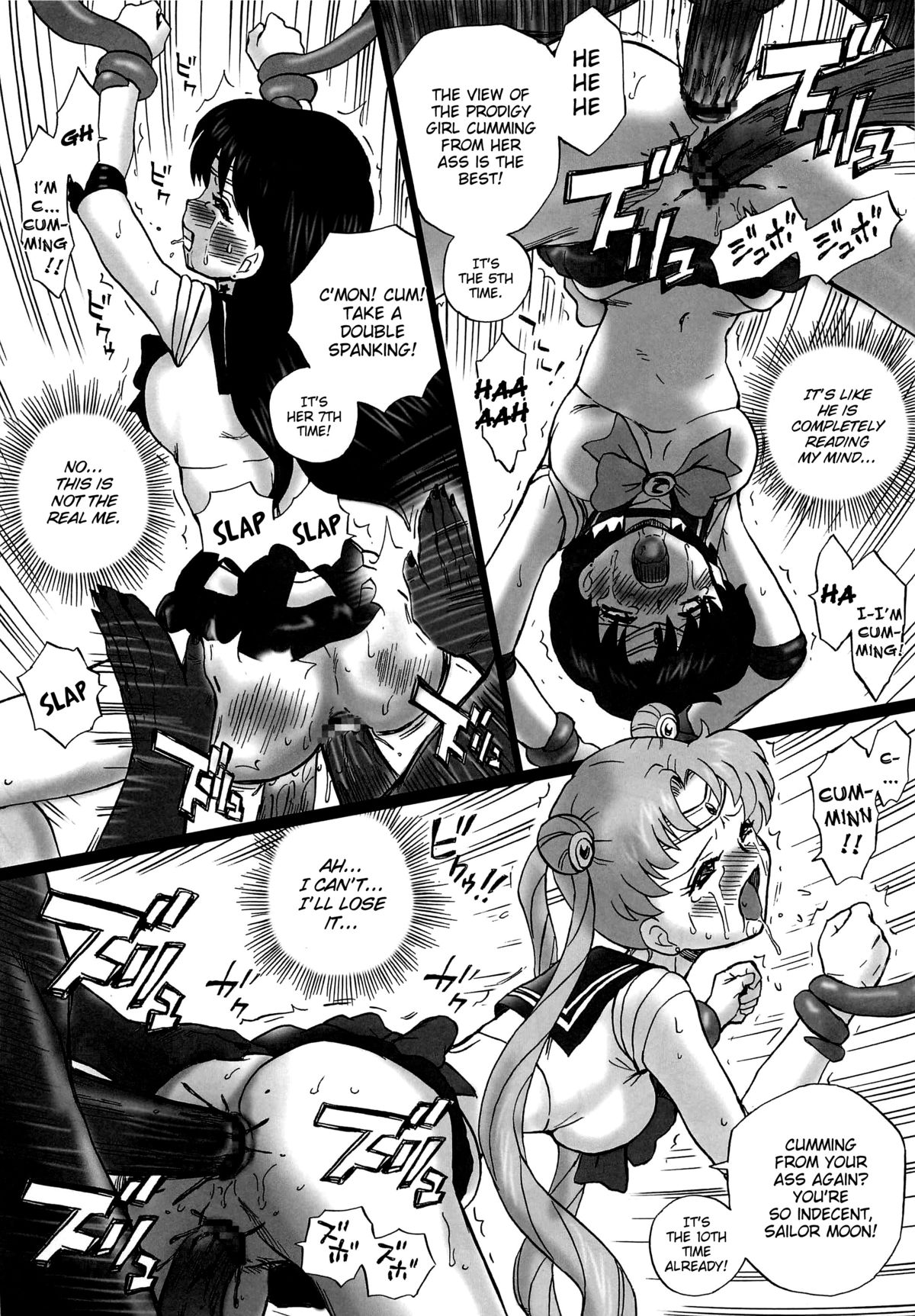 (C82) [Rat Tail (Irie Yamazaki)] TAIL-MAN SAILORMOON 3GIRLS BOOK (美少女戦士セーラームーン) [英訳]