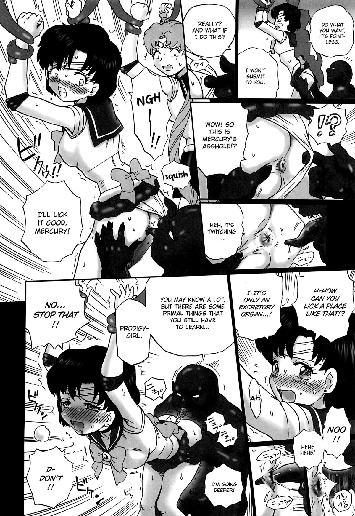 (C82) [Rat Tail (Irie Yamazaki)] TAIL-MAN SAILORMOON 3GIRLS BOOK (美少女戦士セーラームーン) [英訳]