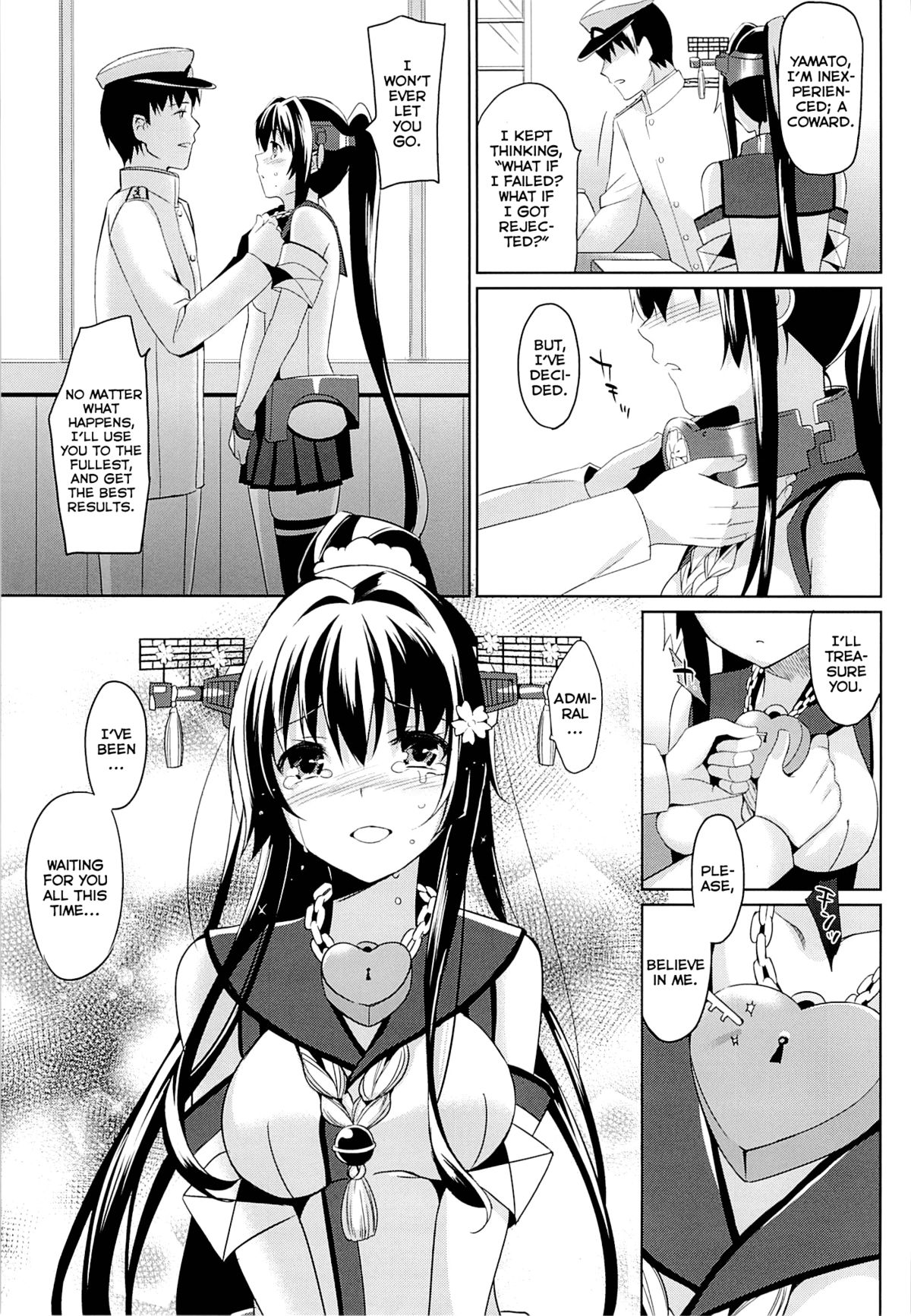 (サンクリ61) [abgrund (さいかわゆさ)] 大和は提督と恋したい (艦隊これくしょん -艦これ-) [英訳]