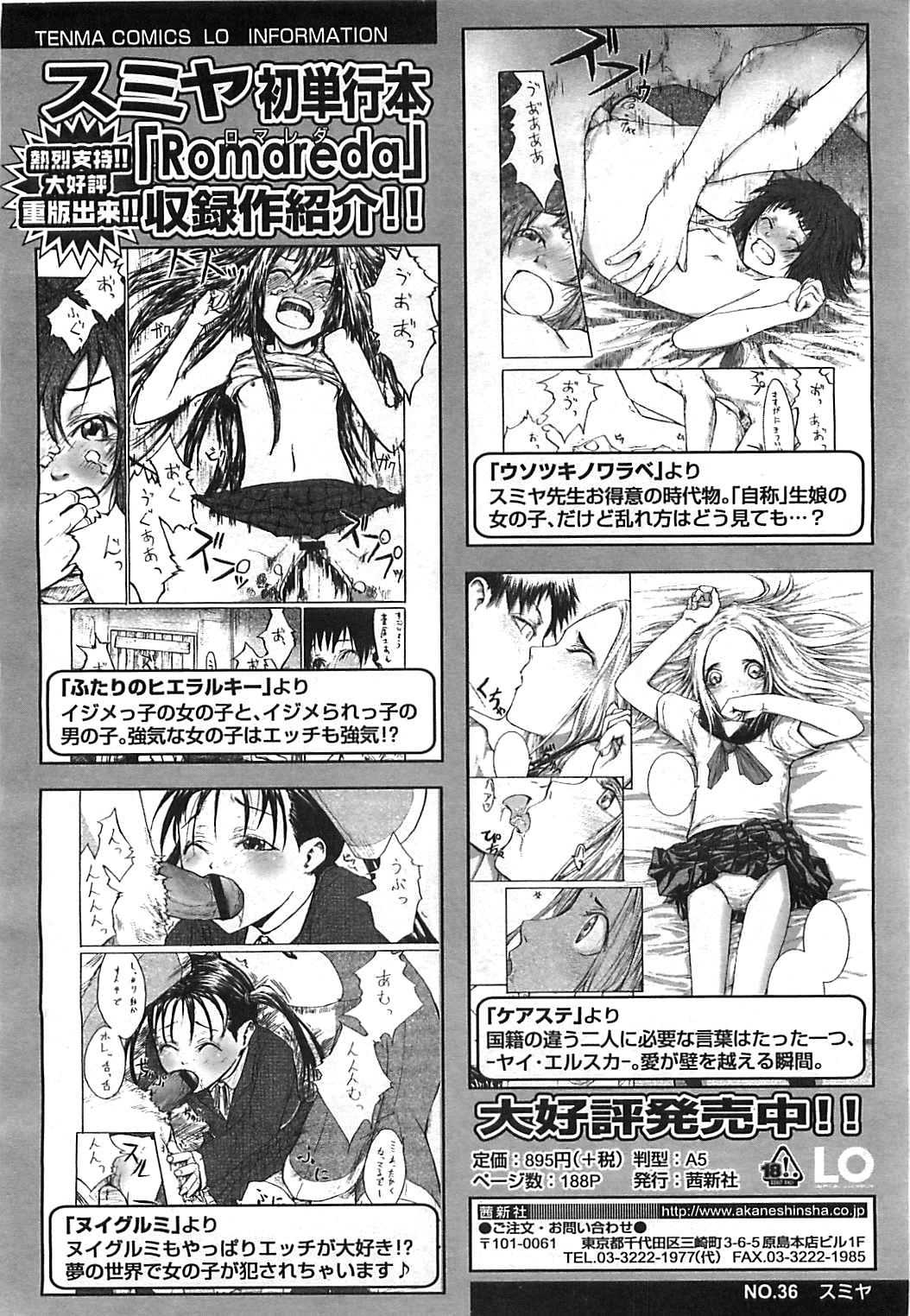 COMIC LO 2008年8月号 Vol.53