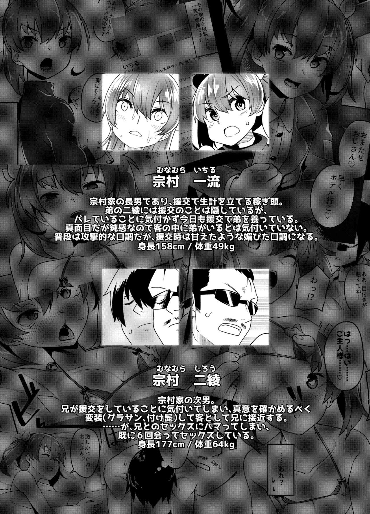 [縦横一線 (品川みくず)] 兄貴と援交2 [DL版]