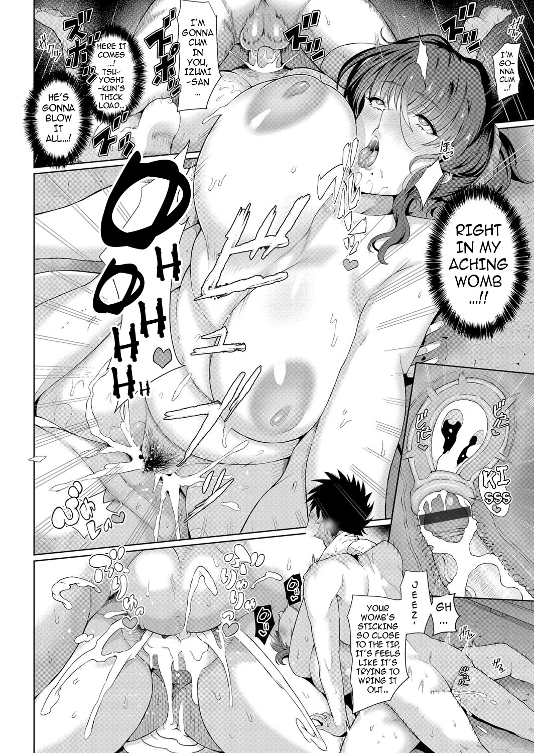 [俵緋龍] 年上づくし熟した三姉妹1 -欲しがり未亡人と俺- (コミックグレープ Vol.59) [英訳]