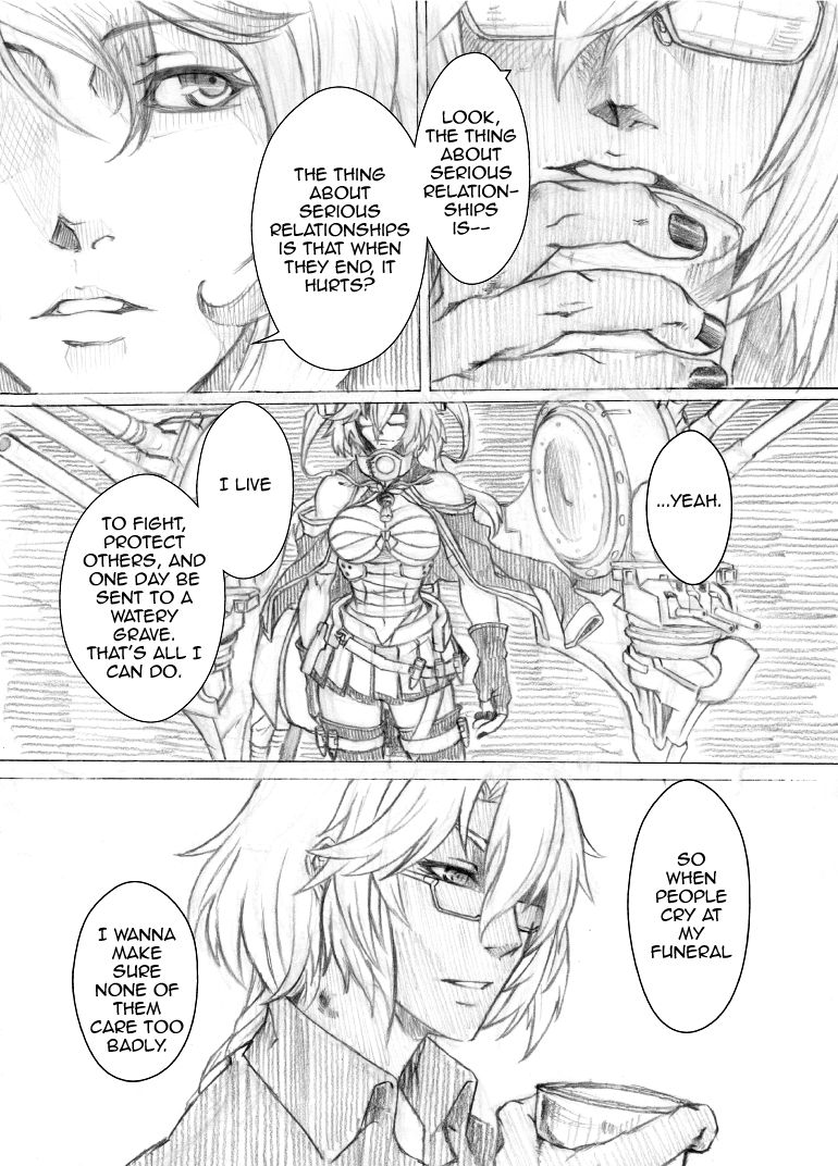 [doggie★style (たけわん)] 斯くも我が血は君が肉叢を慕ひにき (艦隊これくしょん -艦これ-) [英訳] [DL版]