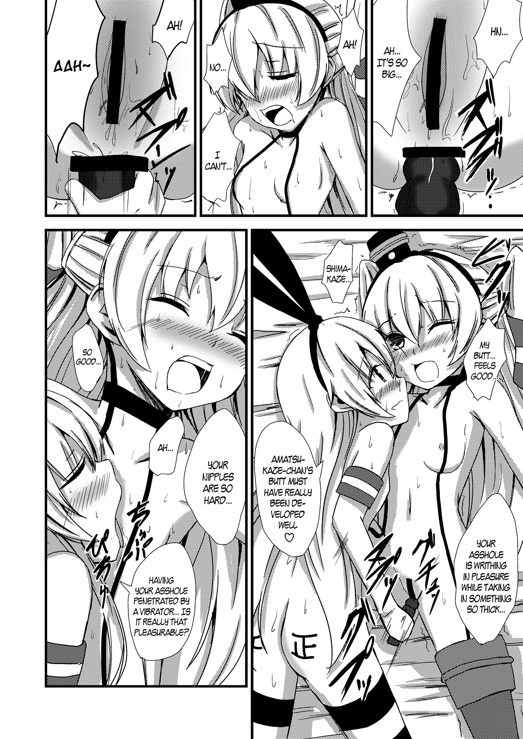 [あいいろさくら (相川りょう)] 空母ヲ級ちゃんの島風百合奴隷調教～3P調教編～ (艦隊これくしょん -艦これ-) [英訳] [DL版]