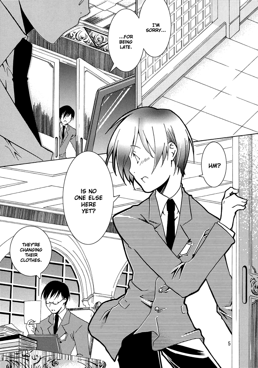 (サンクリ32) [一日三錠 (神宮梢)] ホスト部のお姫様は悪い魔法使いに騙される (桜蘭高校ホスト部) [英訳]