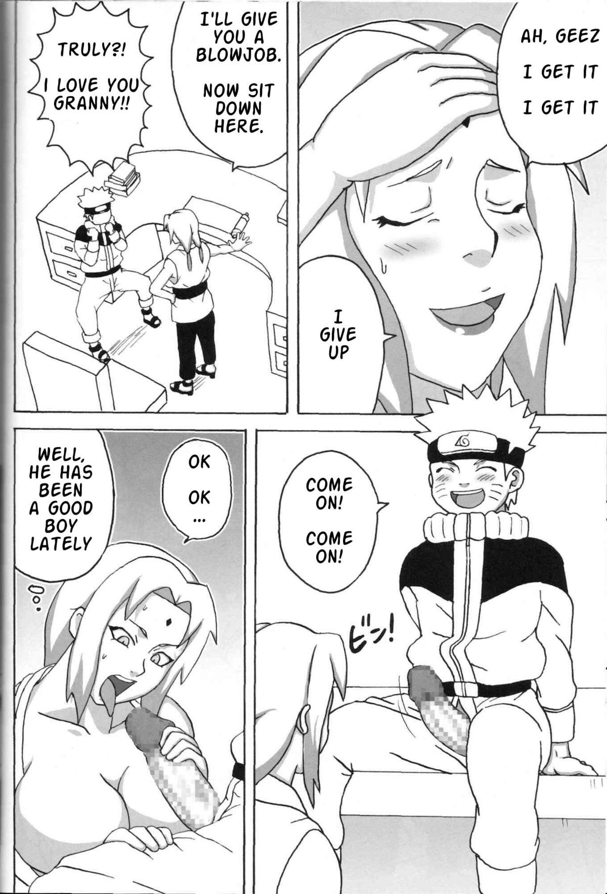 (C73) [NARUHO堂 (なるほど)] 巨乳の忍者 乳影 (NARUTO -ナルト-) [英訳]