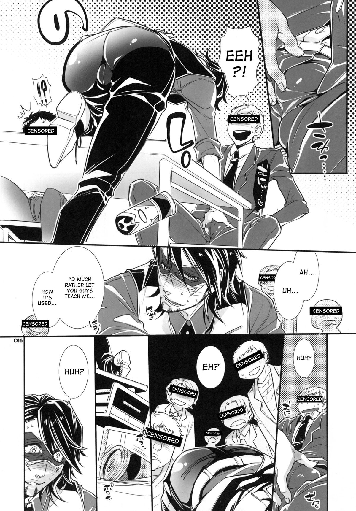 (GONEXT!4) [Sadistic Mary (服部ミツカ)] もしもおじさんのスポンサーが期間限定でとあるオ○ホメーカーになったとしたら? (TIGER & BUNNY) [英訳]