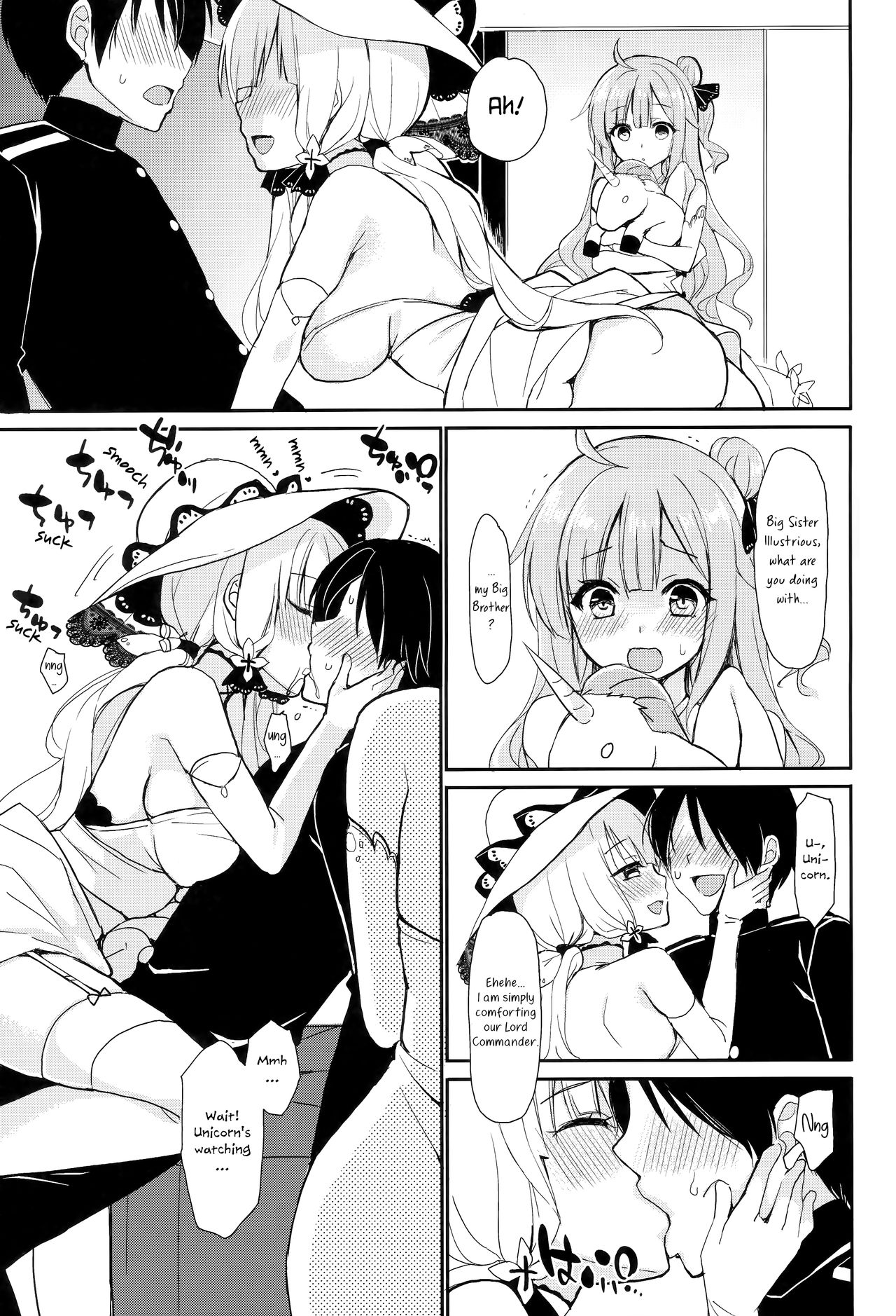 (C93) [PigPanPan (伊倉ナギサ)] 純愛イラストリアス (アズールレーン) [英訳]