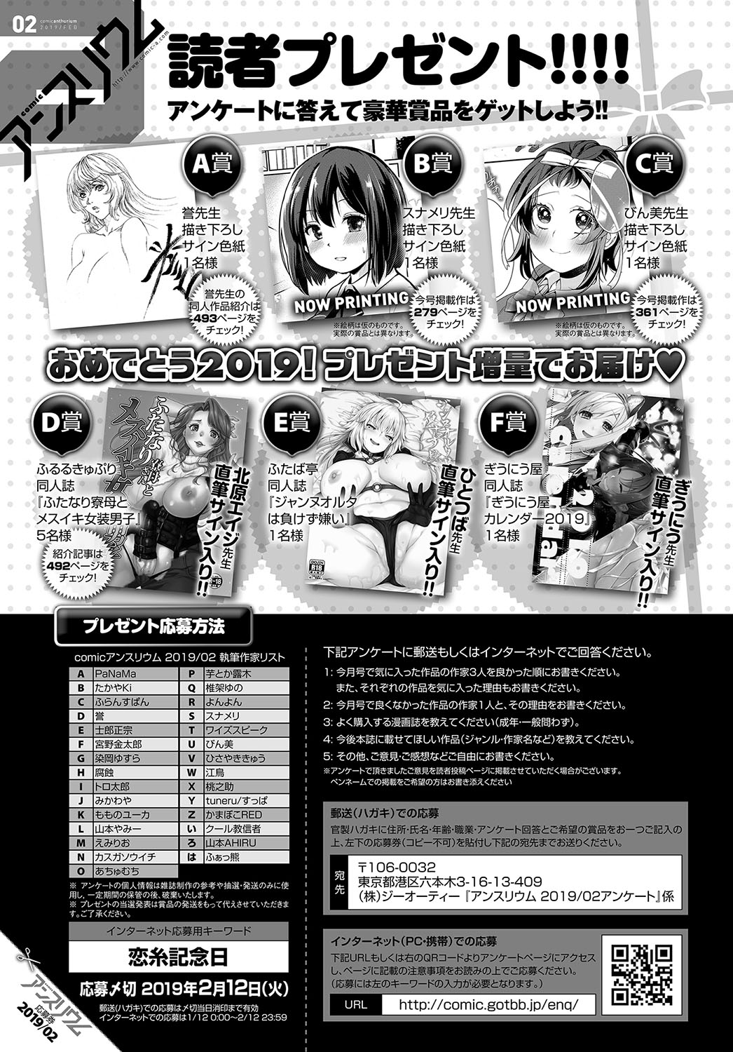 COMIC アンスリウム 2019年2月号 [DL版]