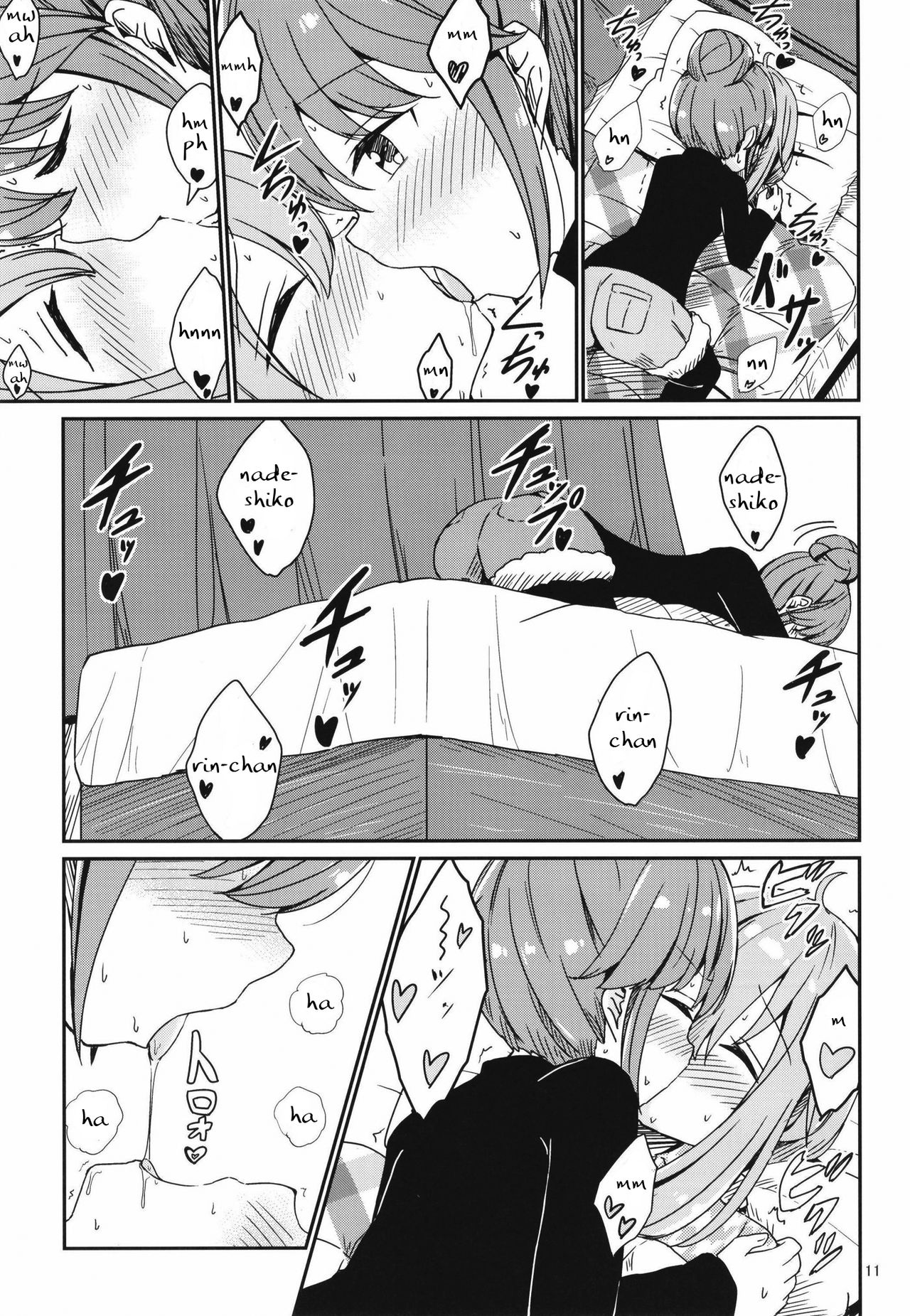 (C95) [あいいろさくら (相川りょう)] わたしの可愛いなでしこ (ゆるキャン△) [英訳]