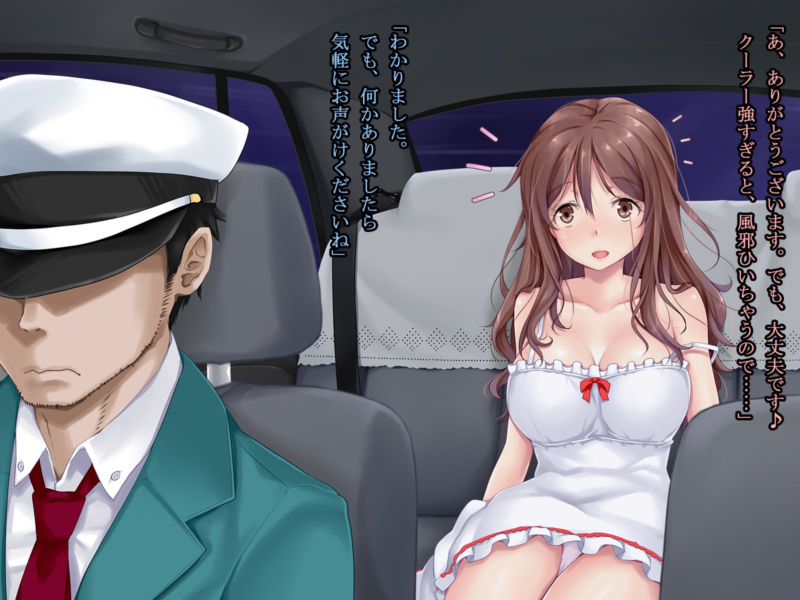 Inyoku Taxi Driver -Nanigenaku Jousha shita Joseikyaku-tachi o Aite ni Misshitsu no Shachuu de Seiyoku o Mitasu-