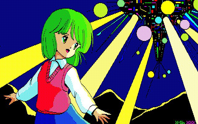 MMK PC8801DoujinCGセット MMK PC8801DoujinCGセット