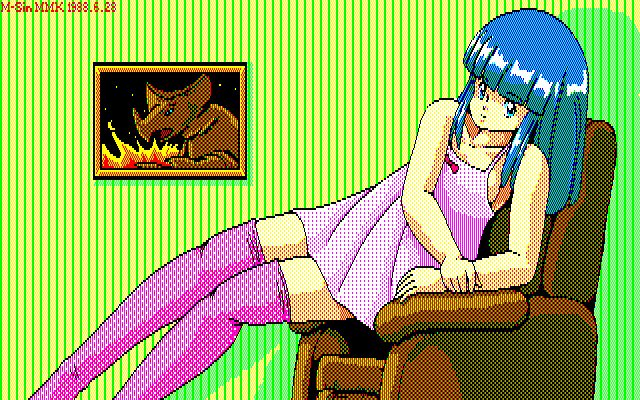 MMK PC8801DoujinCGセット MMK PC8801DoujinCGセット