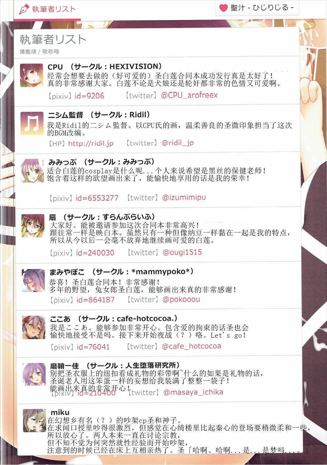 ひじりじる