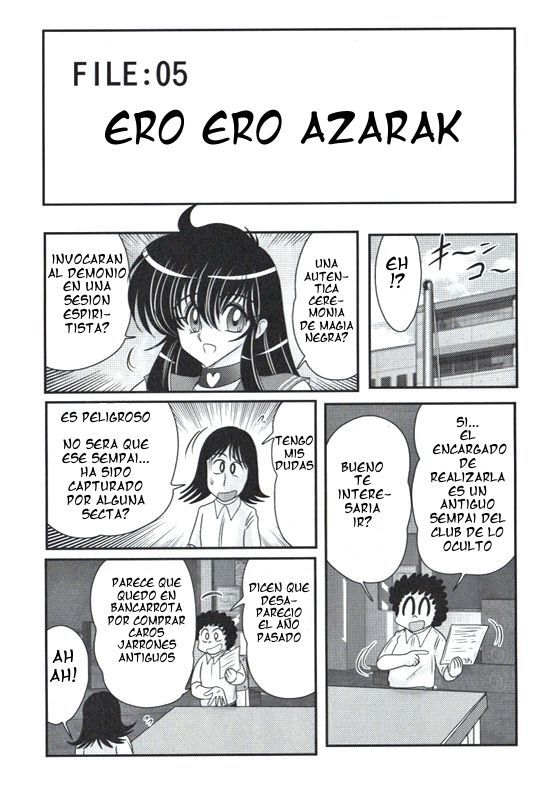 Club de estudio de lo oculto ch 5 Club de estudio de lo oculto ch 5