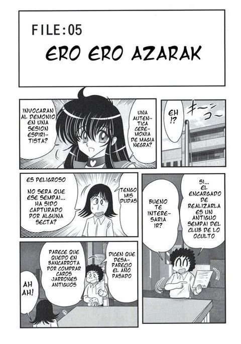 Club de estudio de lo oculto ch 5 Club de estudio de lo oculto ch 5