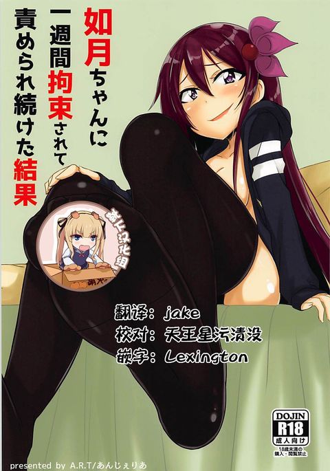 如月ちゃんにいっゅうかんこうそくサレテセメラレツケタケッカ