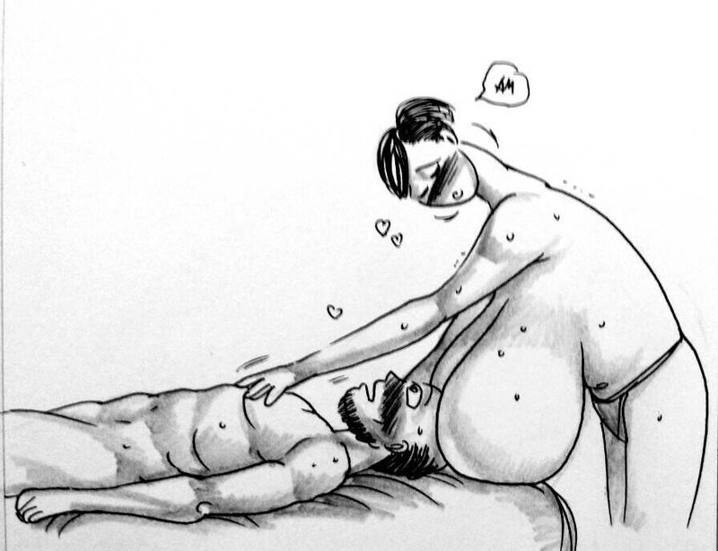 アート：鬼塚川島-ハウスメイドナンシーとノートン氏