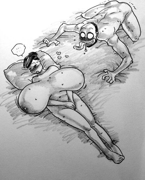 アート：鬼塚川島-ハウスメイドナンシーとノートン氏