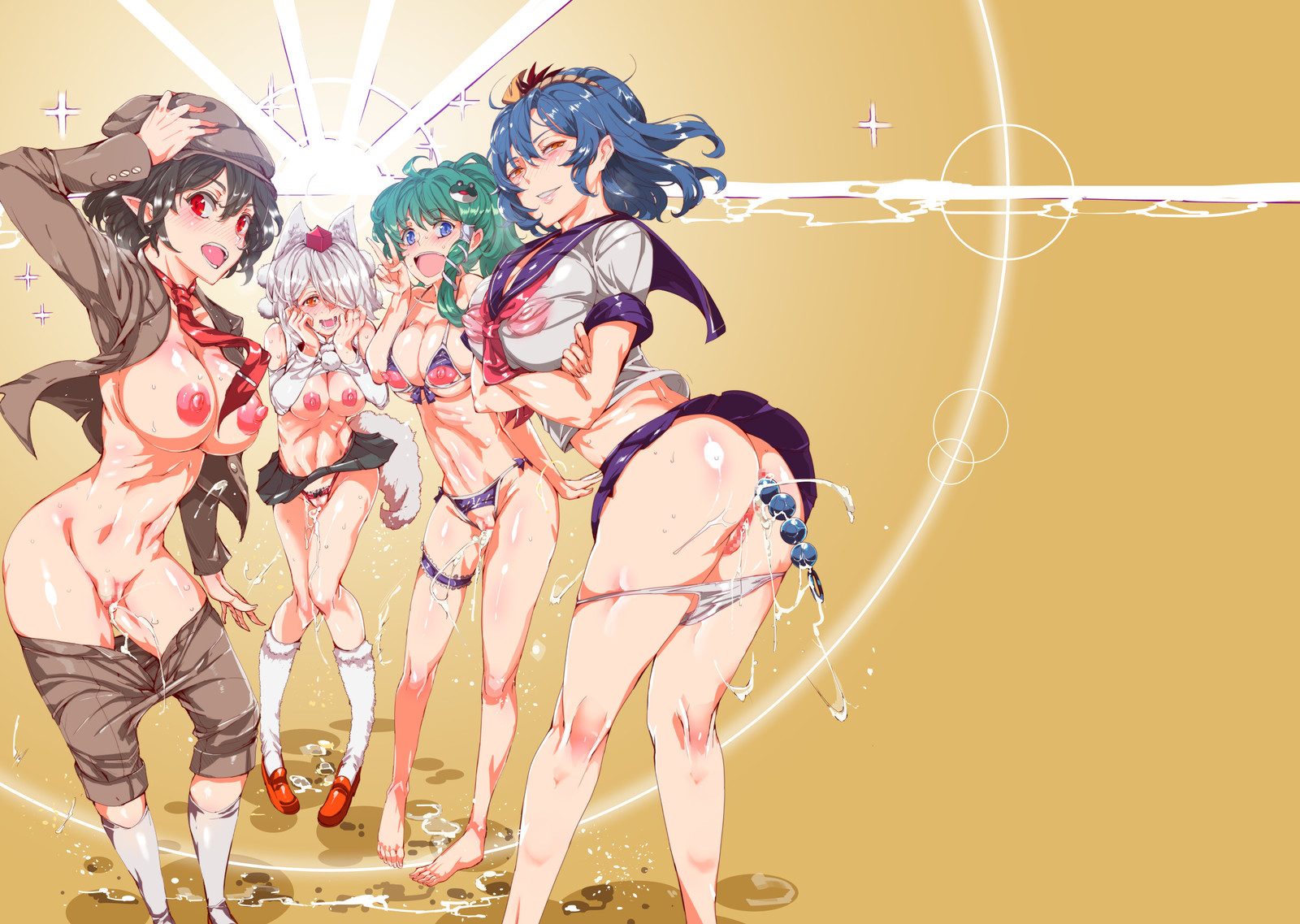 おいでませ!!じゅうふうぞく幻想郷2-白3-かの足袋-守谷神社＆amp;天狗ヘニ