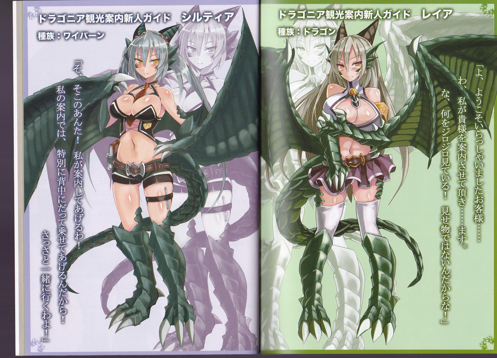 モンスターガール百科事典ワールドガイド-サイドI：ドラゴニア
