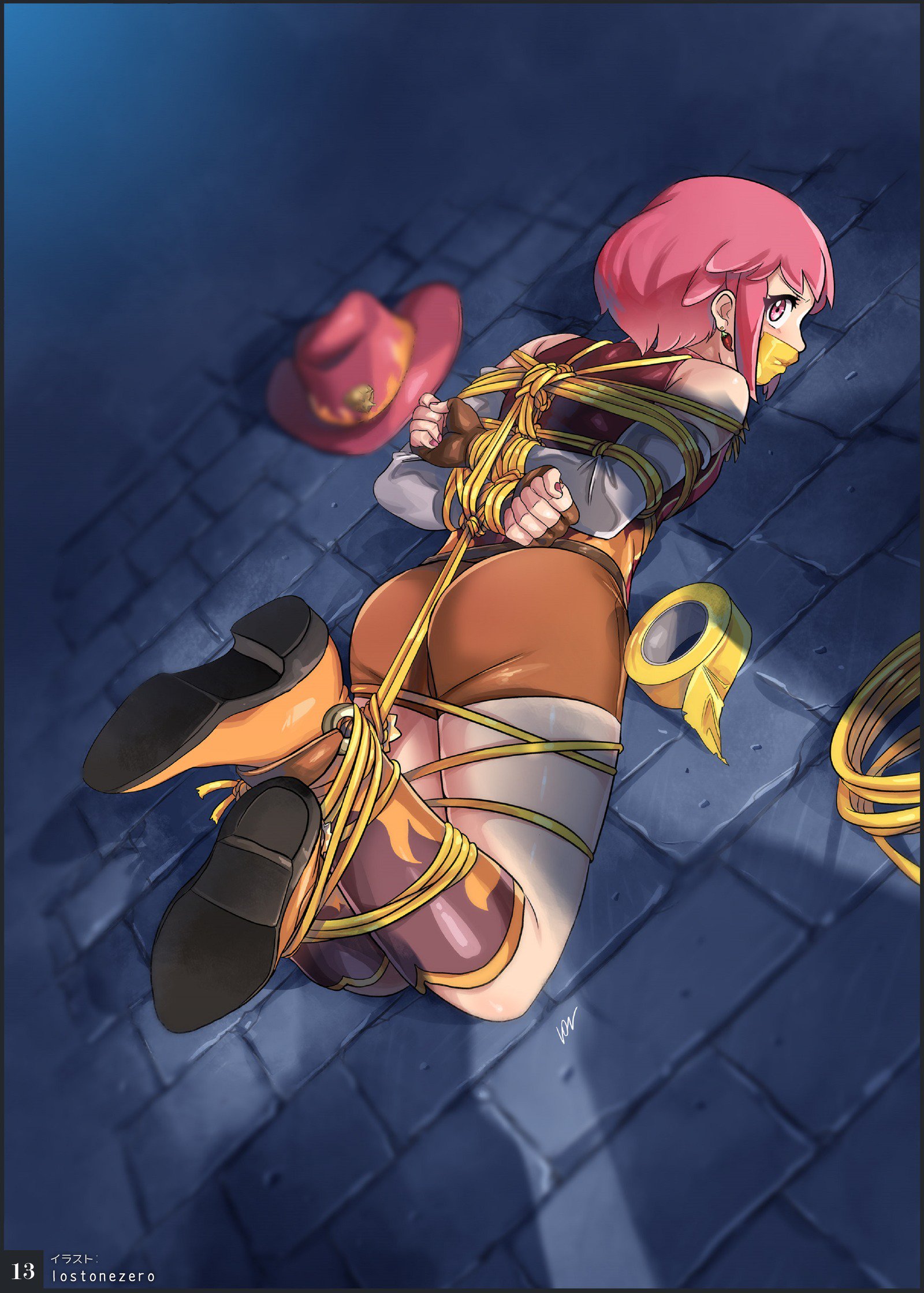 魔法少女ウエスタンガールズプレミアムイラストシュウ