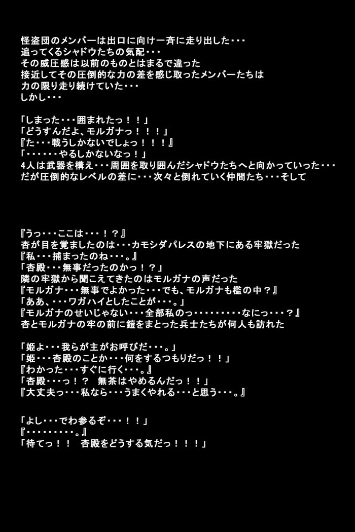 狩野城立が怪盗になったりゅう