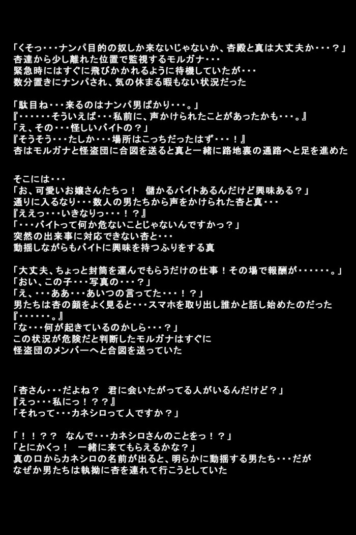 狩野城立が怪盗になったりゅう