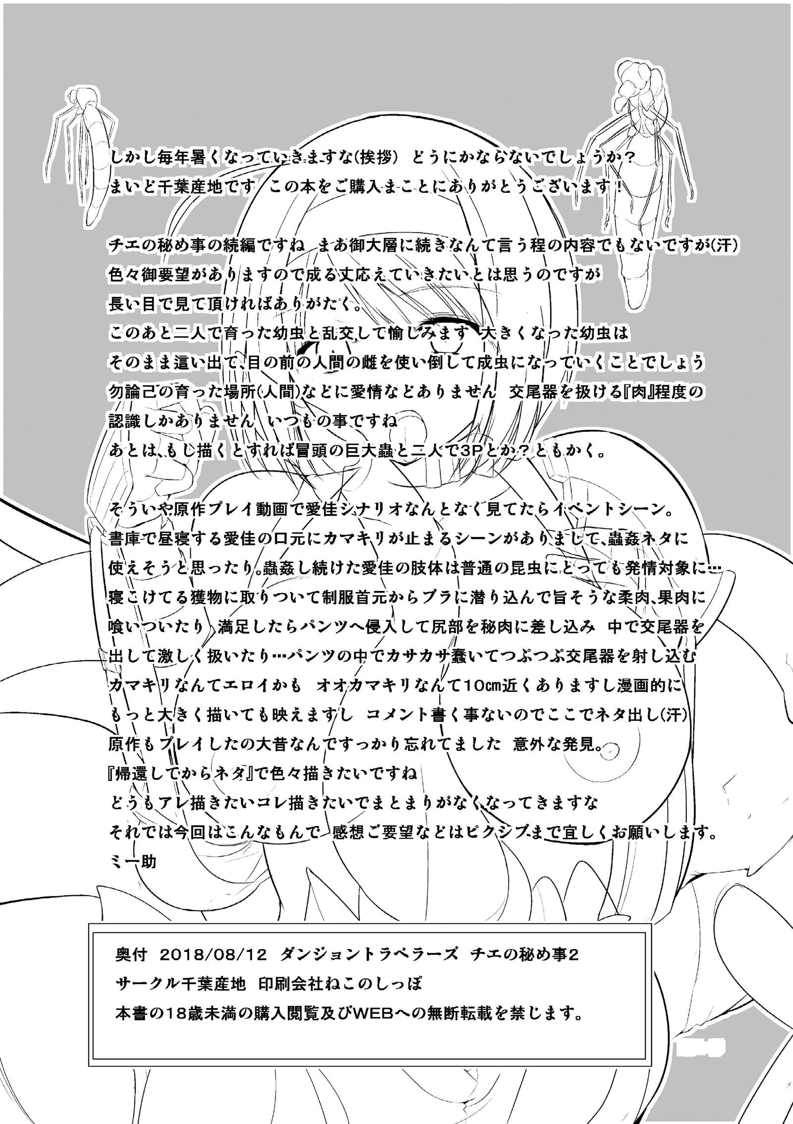 ダンジョントラベラーズ千恵のひめゴト2