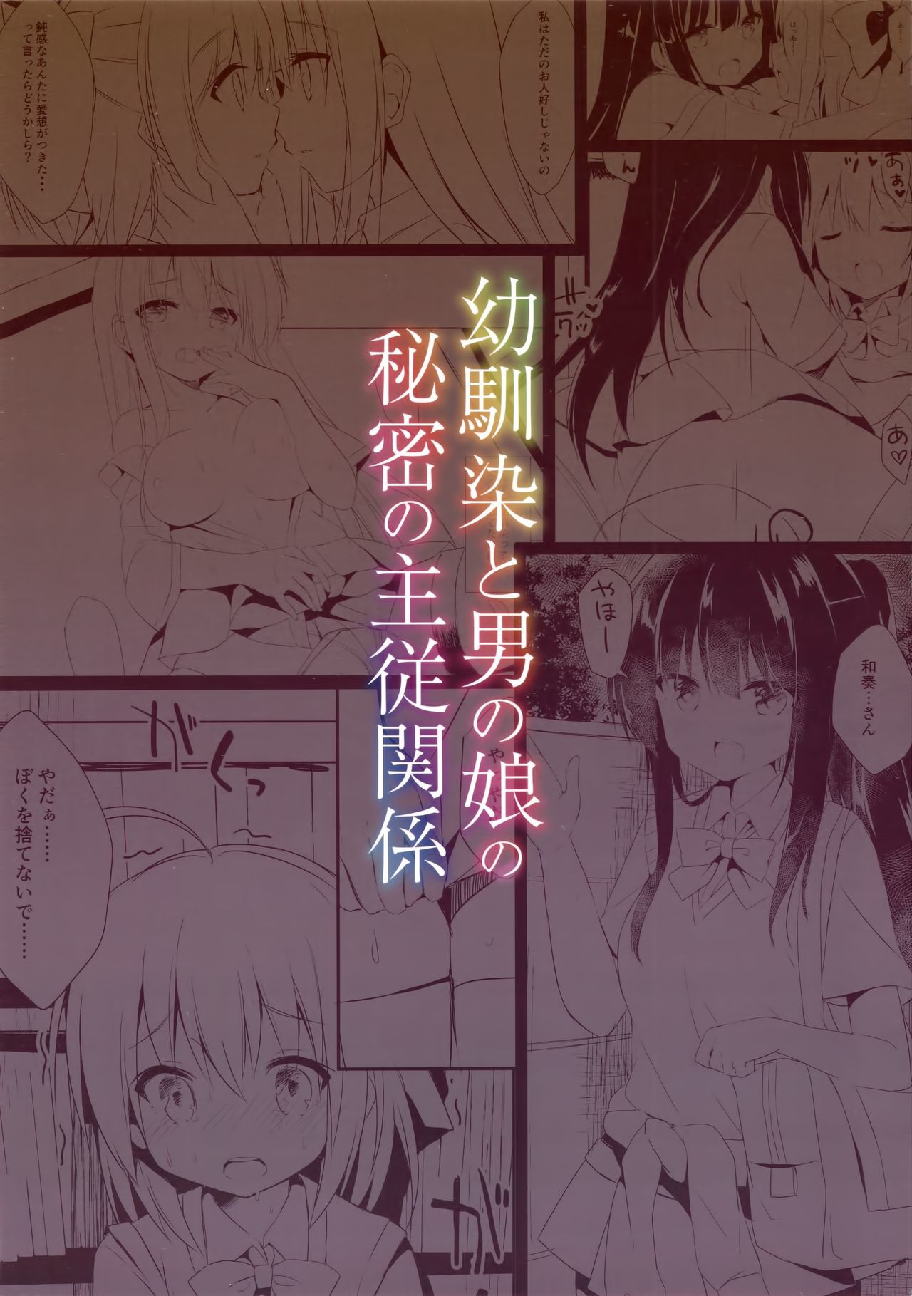 おさななじみと男の娘のしゅじゅうかんけい