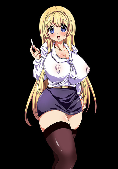 金髪＆amp;アメリカのバスト巨乳教師が日本最悪の学校に配属