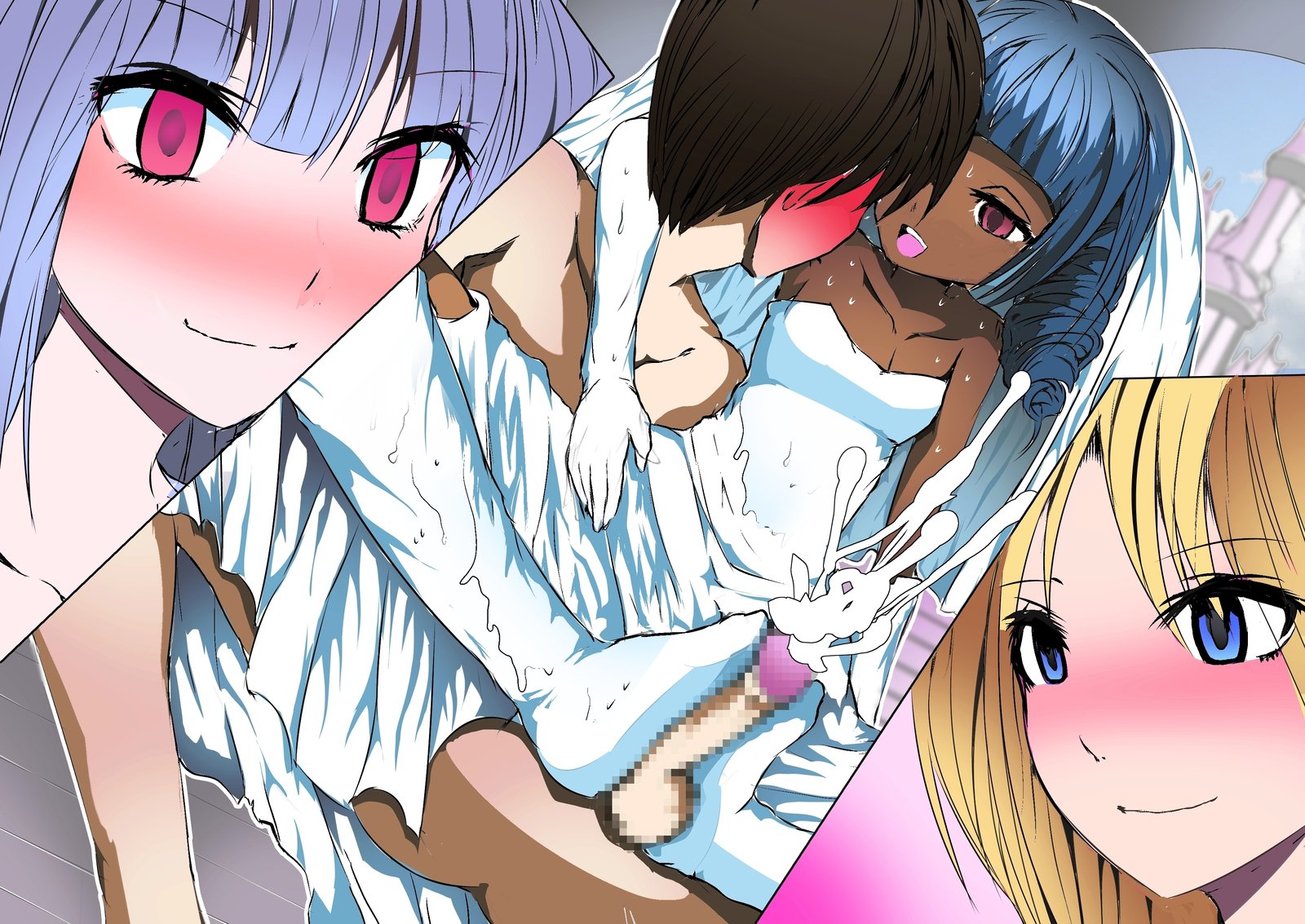 お嬢様学園の姫のへやでにおいプレイOSaretsusukechatta！〜ブランド下地にうもってなつのひ〜