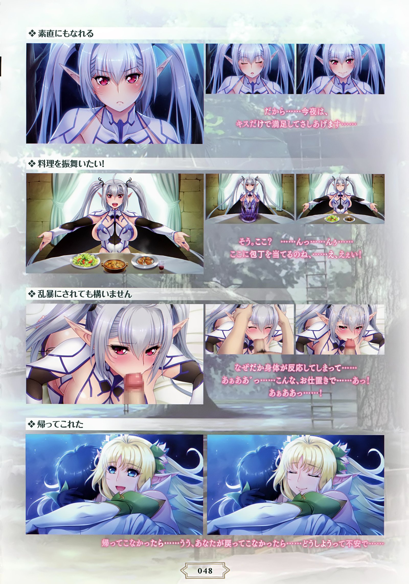 ようこそう！助部エルフの森eビジュアルファンブック