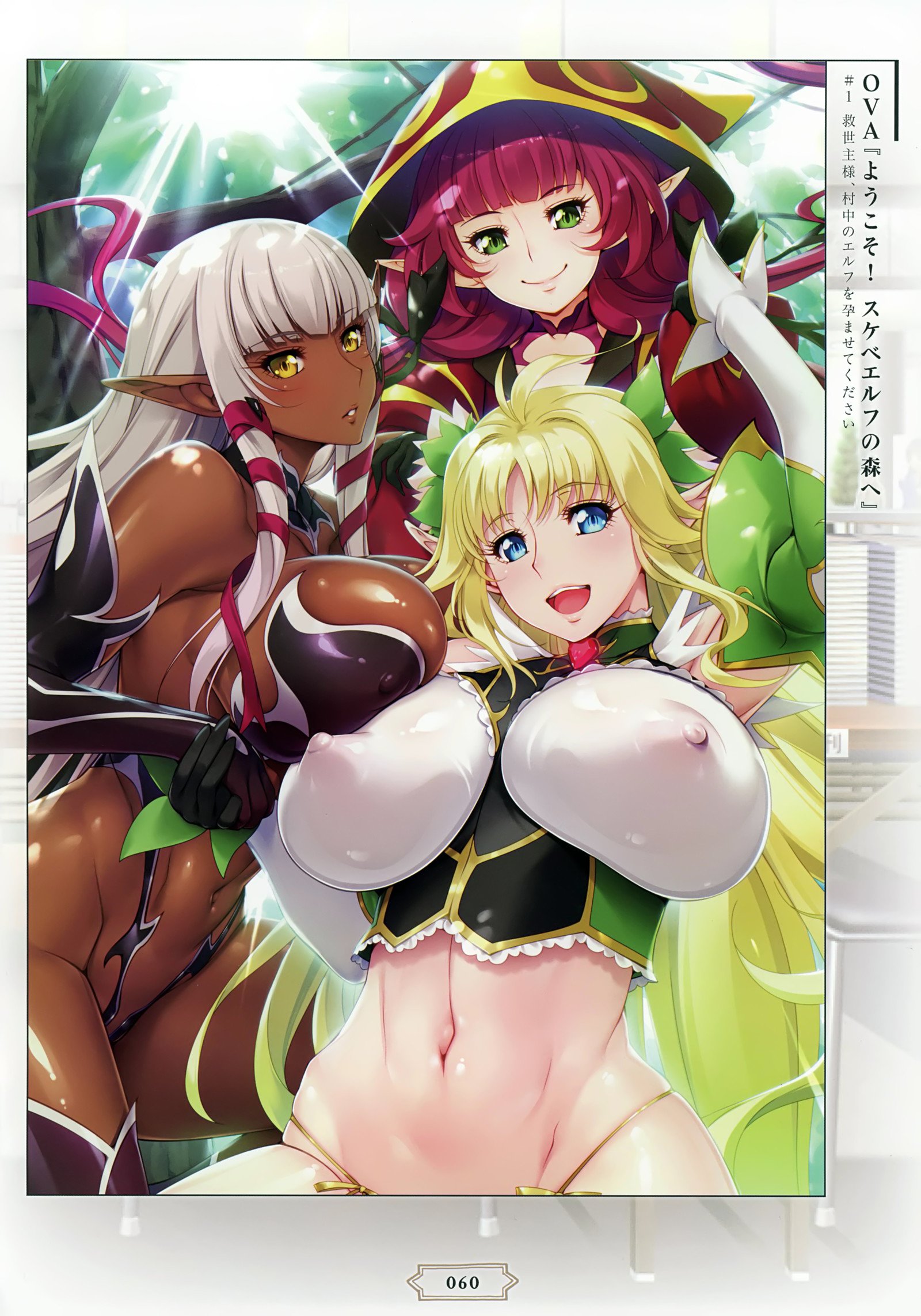ようこそう！助部エルフの森eビジュアルファンブック