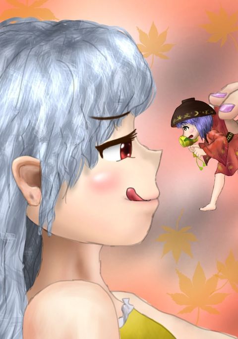 丸呑み月国城 丸呑み月国城